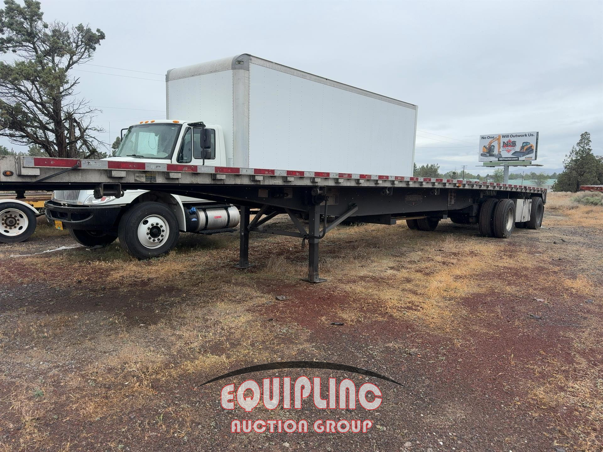 2019 Wilson CF-1080 T/A 48FT FLATBED TRAIL