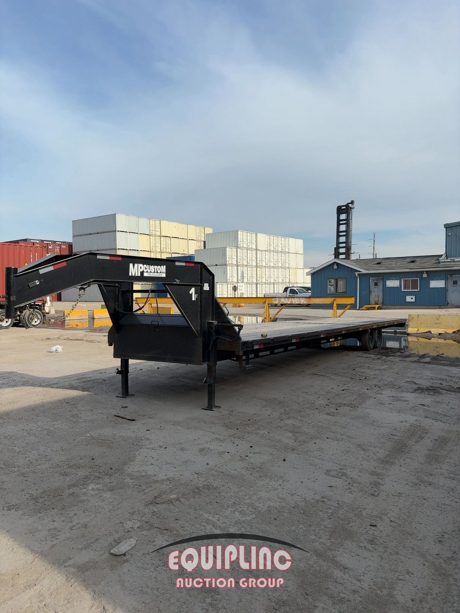 2024 MP CUSTOM TRAILER FLATBED CTZ T/A 40FT GOOSENECK