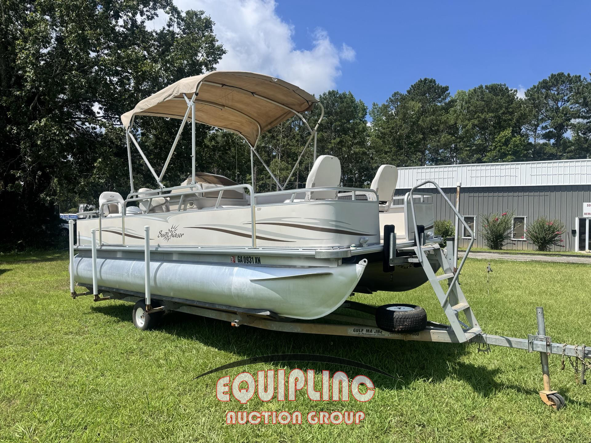 2007 SUN CHASER 820 FISH & CRUISE 20FT PONTOON