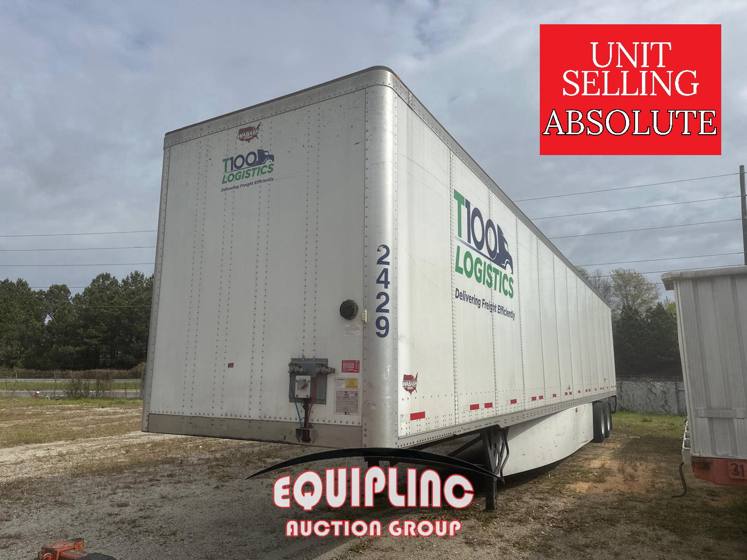 2023 Wabash DVCVHPC T/A DRY VAN TRAILER