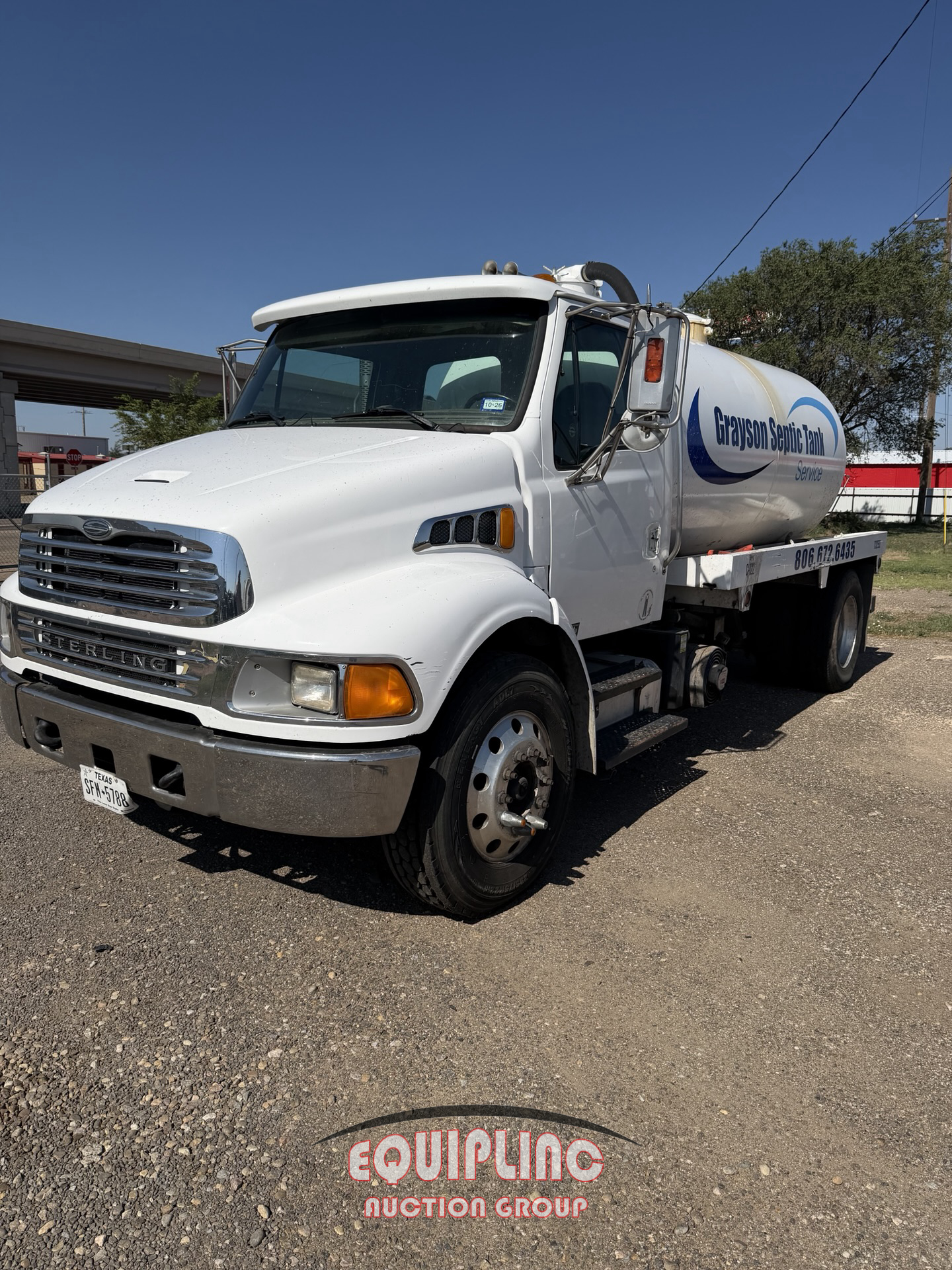 2009 Sterling ACTERRA 4X2 S/A SEPTIC PUMP TR