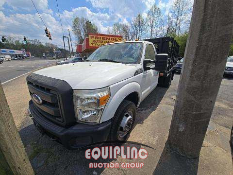 2014 Ford F-350 4X2 S/A FLATBED TRUCK