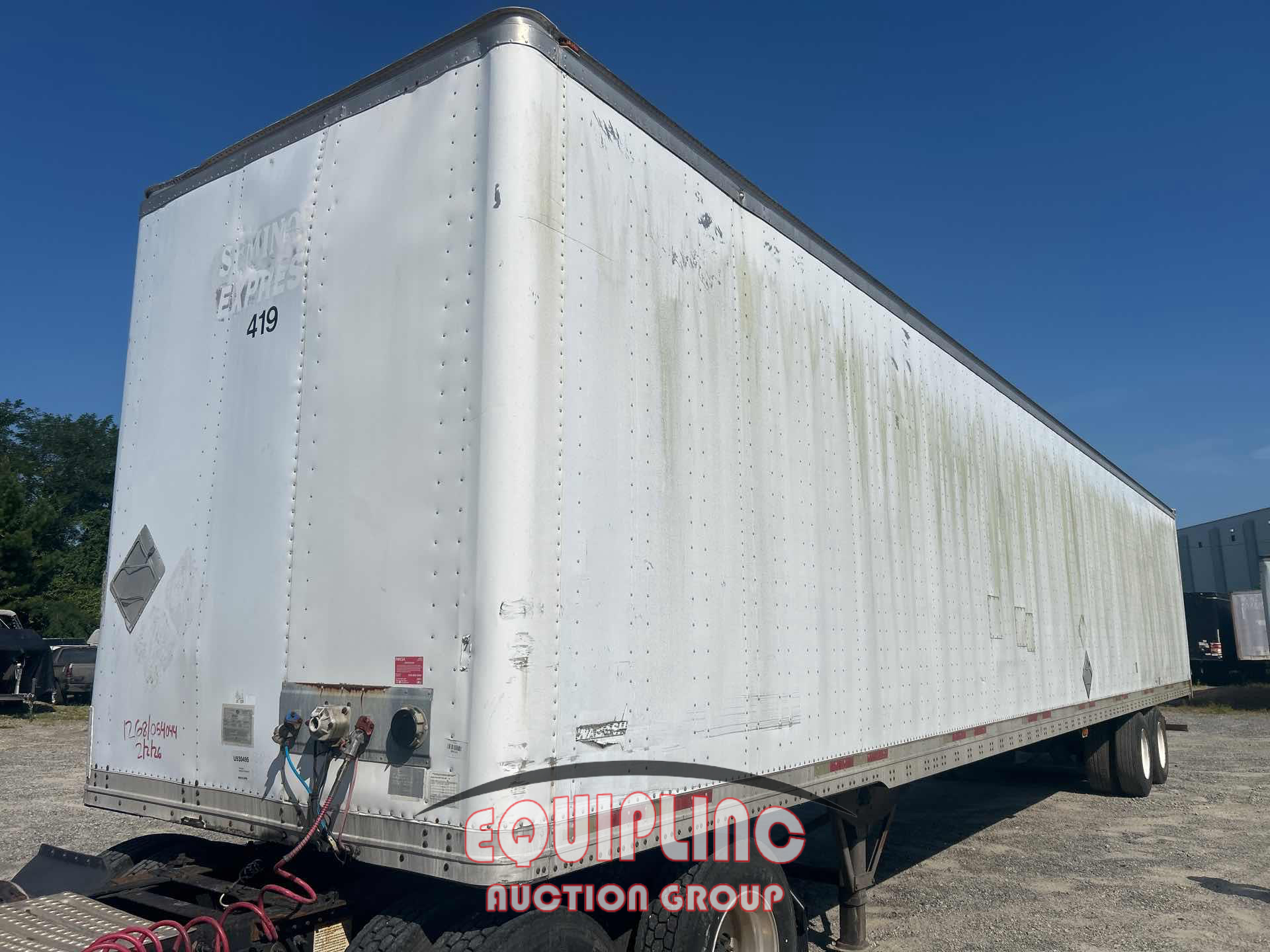 2007 Wabash DVLHHSA T/A 53FT DRY VAN TRAIL