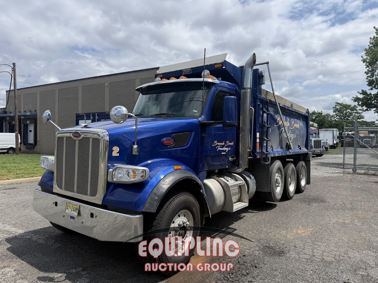 2023 Peterbilt 567 TRI/A DUMP TRUCK TRACTOR