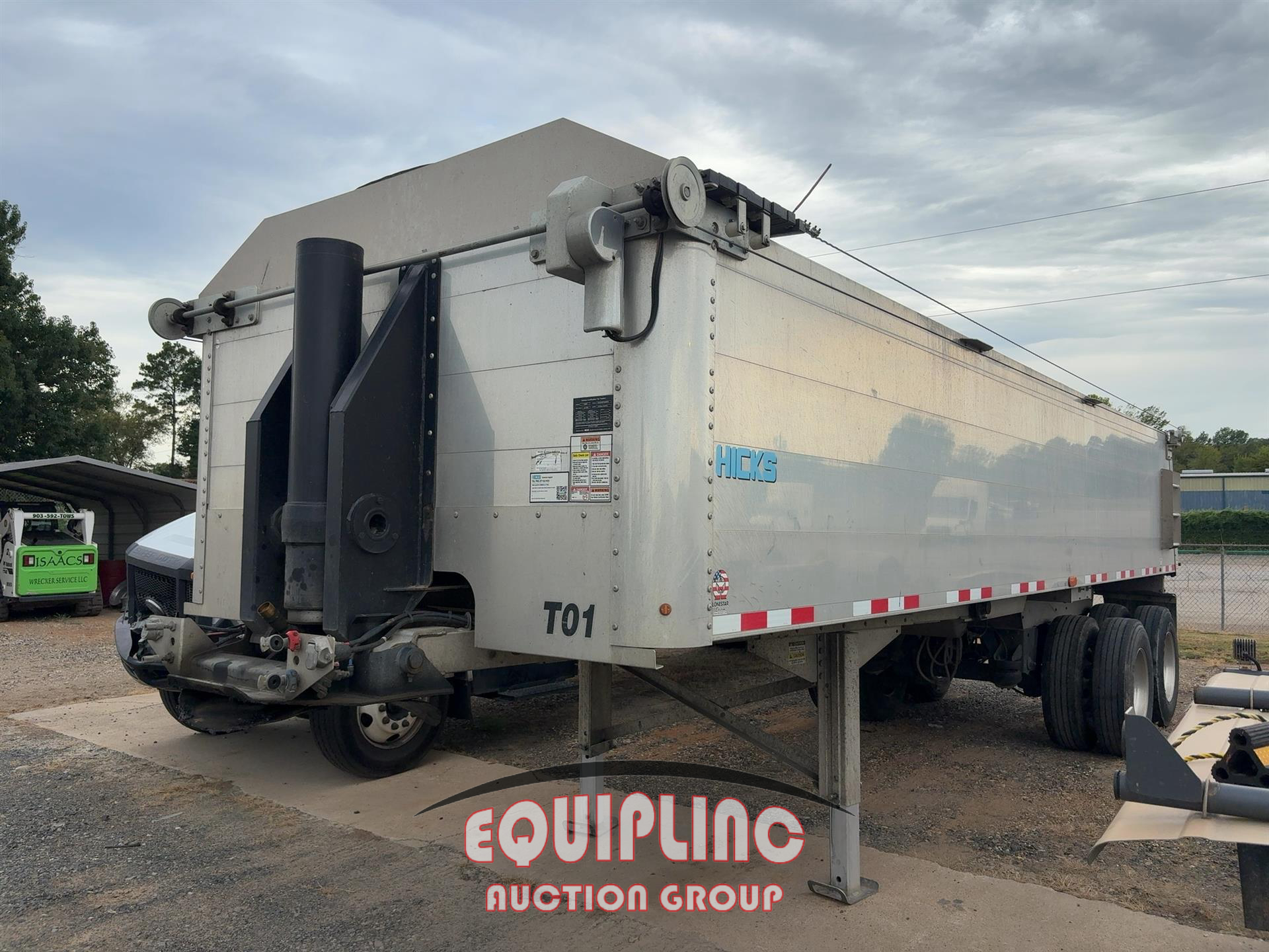 2026 HICKS FL2827 T/A 28FT END DUMP TRAIL