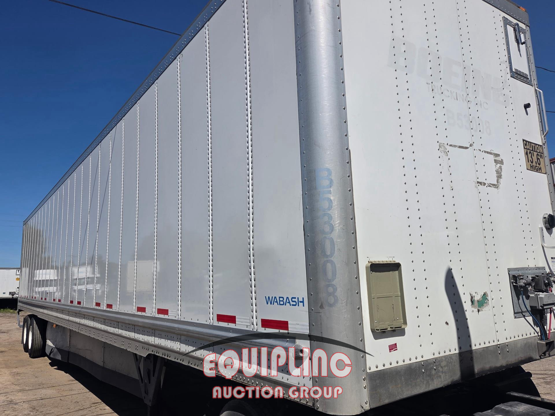 2023 Wabash DVCVHPC T/A 53FT DRY VAN TRAIL