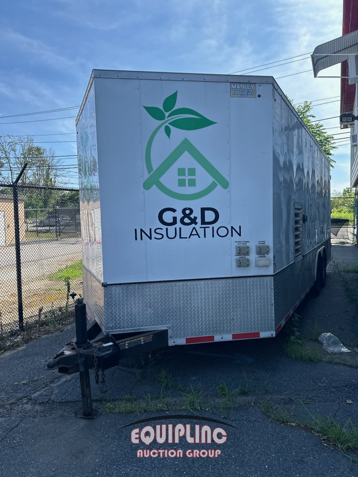2021 MANLEY SF8.5X20TA T/A TRAILER
