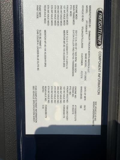 2020 Freightliner Cascadia 126