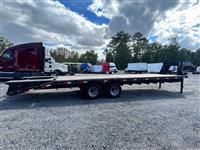 2023 MAX BUILT 102X30W Flatbed Gooseneck Trai