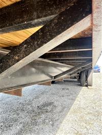 2023 MAX BUILT 102X30W Flatbed Gooseneck Trai