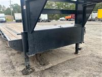 2025 CALIBER 35' FLATBED Gooseneck Trailer Full Ramps 