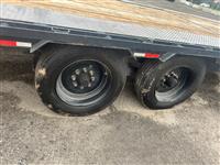2025 CALIBER 35' FLATBED Gooseneck Trailer Full Ramps 