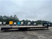 2025 CALIBER 35' FLATBED Gooseneck Trailer Full Ramps 