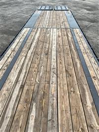 2025 CALIBER 35' FLATBED Gooseneck Trailer Full Ramps 