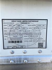 2016 Great Dane 53X102 DRY VAN