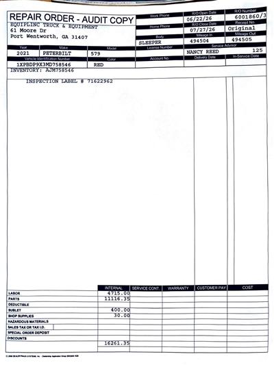 2021 Peterbilt 579
