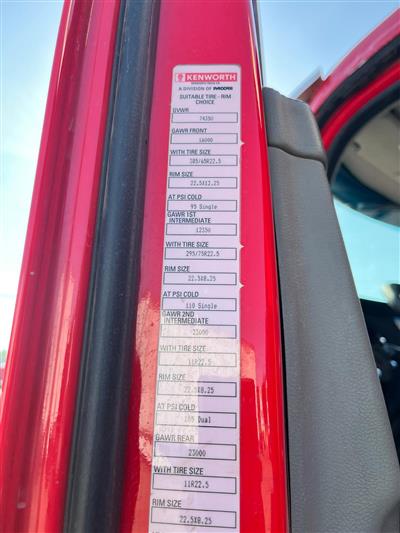 2020 Kenworth T880 TRI AXLE DUMP TRUCK