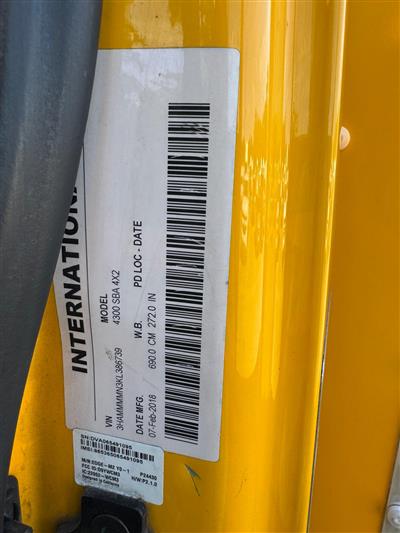 2019 International DURASTAR 4300