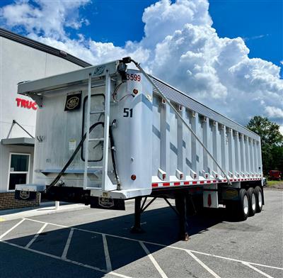 2007 MAC 36 ft Tri/A Aluminum End Dump 
