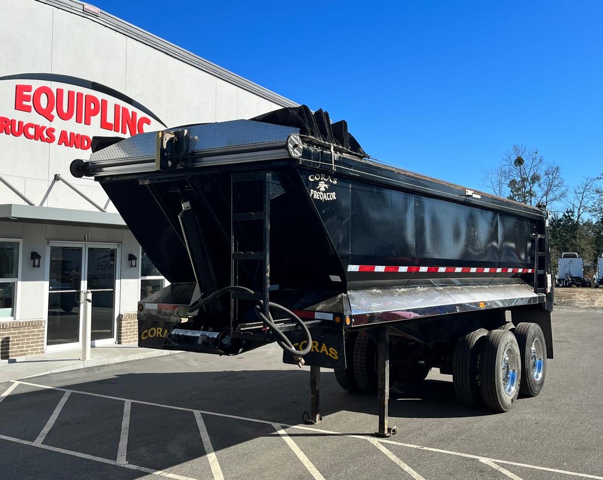 2021 CORAS 23' PREDATOR END DUMP TRAILER