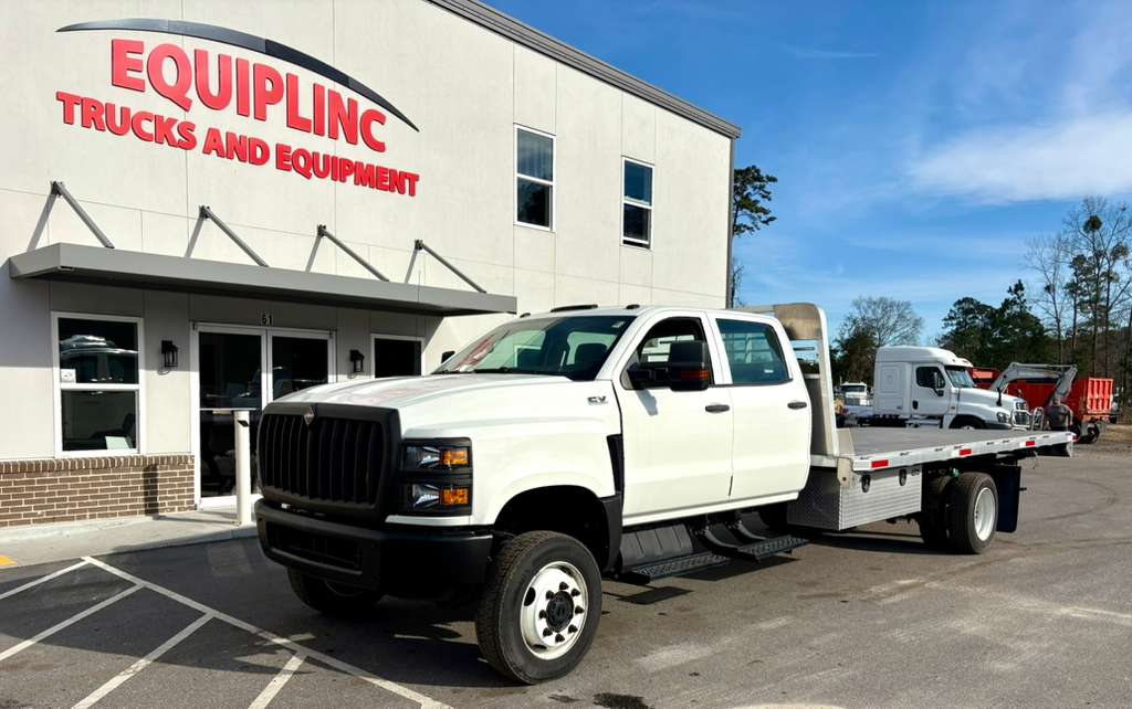 2021 International CV 4X4 FLATBED TRUCK