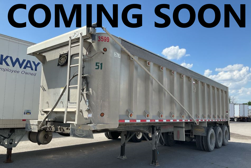 2007 MAC 36 ft Tri/A Aluminum End Dump 