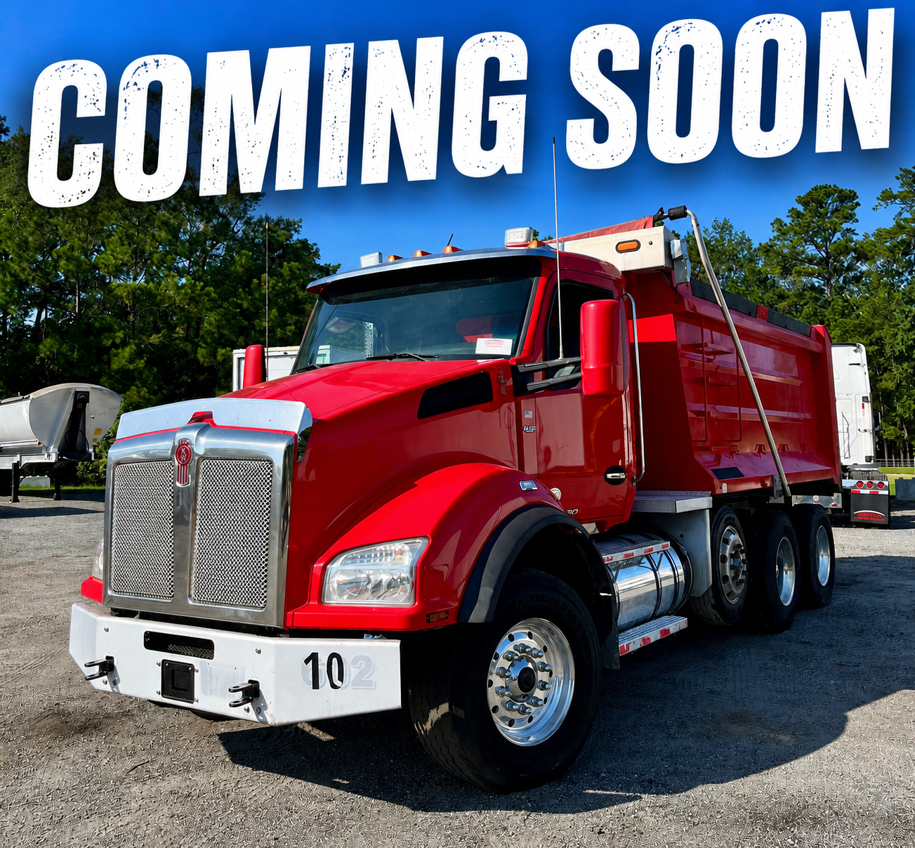 2020 Kenworth T880 TRI AXLE DUMP TRUCK