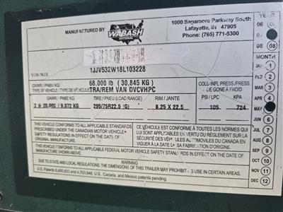 2008 Wabash DVCVHPC