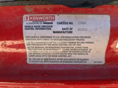 2017 Kenworth T880