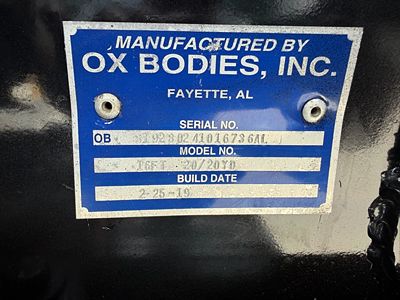 2020 Mack GRANITE 64FR