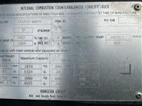 2022 HANGCHA CPCD35-XW97F