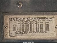 2019 Utility Flat bed