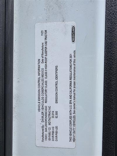 2022 Freightliner Cascadia