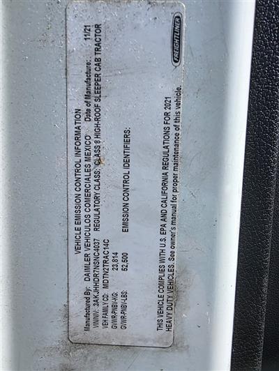 2022 Freightliner Cascadia