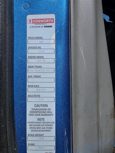 2016 Kenworth T880