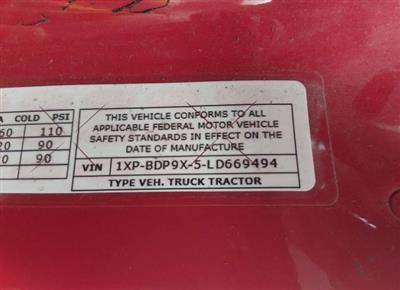 2020 Peterbilt 579