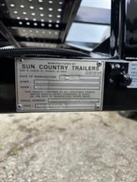 2023 SUN COUNTRY TRAILERS 3 Car Trailer