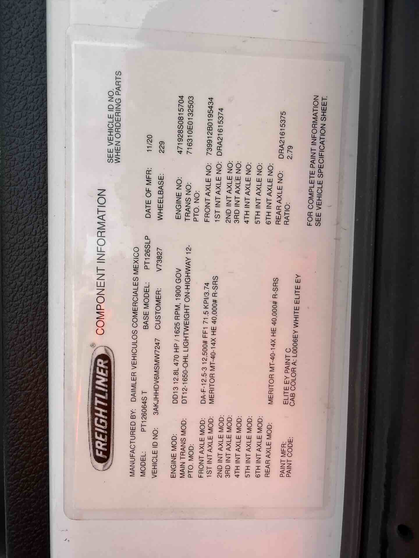 2021 Freightliner PT126064ST