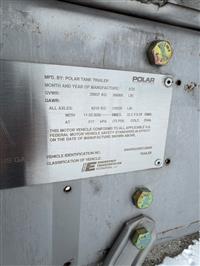 2024 POLAR TANK TRAILER Polar Tank Trailer