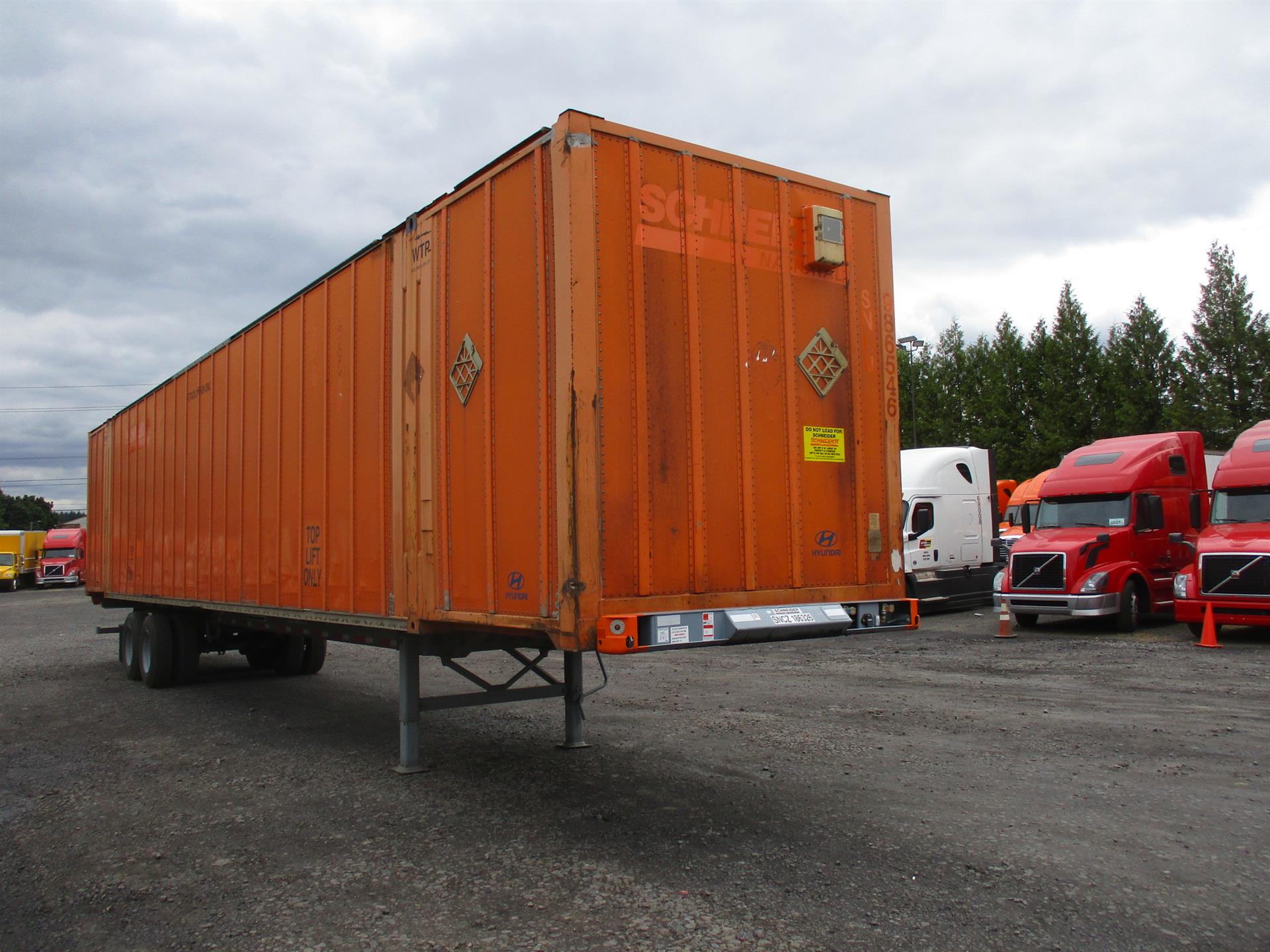 Used Container trailers for sale - TrailersMarket.com