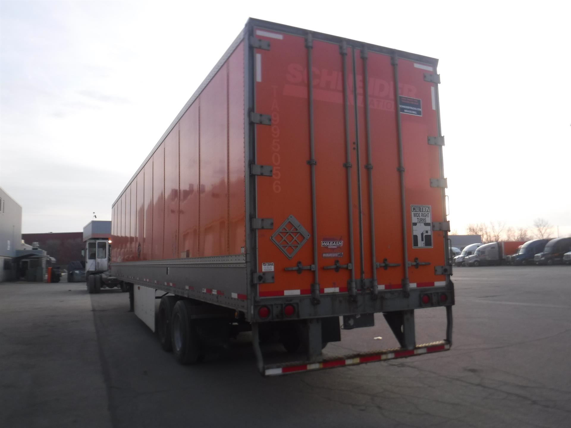 Used Wabash Dry Van trailers for sale