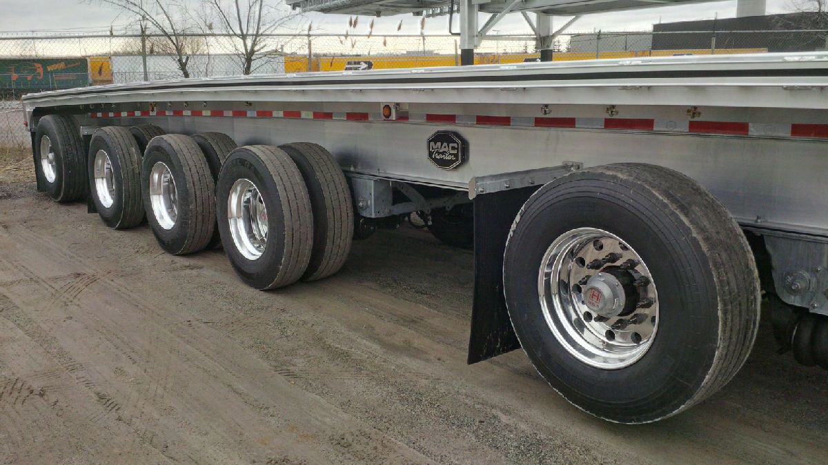 mac flatbed trailers for sale