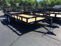 New 2018 Sure-Trac 7 X 16 Tube Top Utility, 10K T for Sale