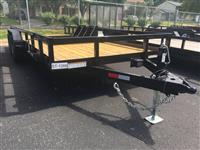 New 2019 Sure-Trac 7 X 18 Tube Top Utility, 10K T for Sale