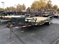 Used 2011 Glenmack 18' Skid Loader Trailer for Sale