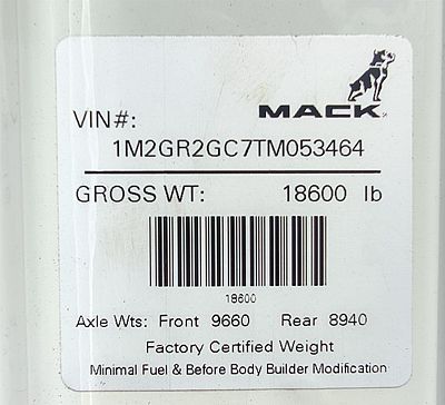 2026 Mack GR64FR