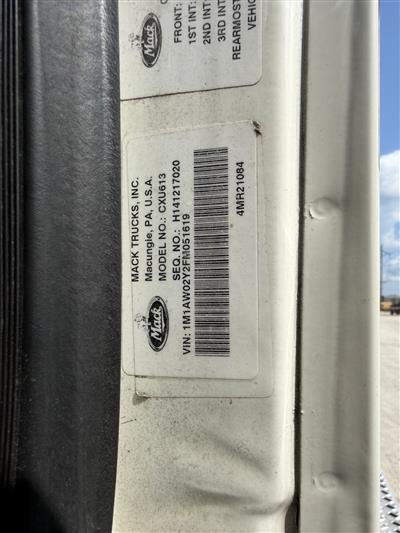 2015 Mack CXU613