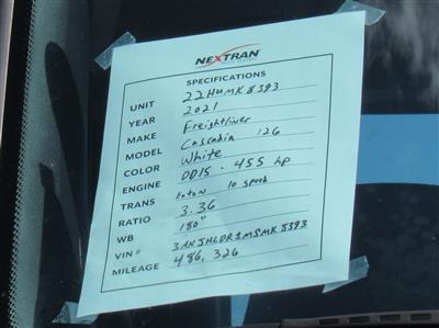 2021 Freightliner Cascadia Day Cab